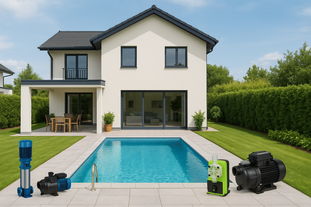 משאבות לשימוש ביתי הגברת לחץ מים אספקת מים וניקוז משאבות טבולות משאבות בריכה דישון מינון כימיקלים